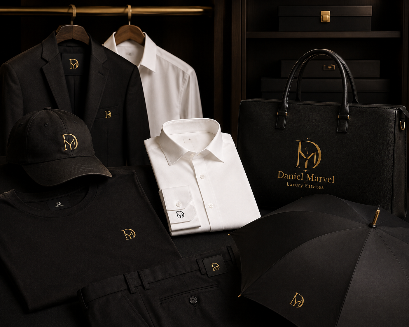 Daniel Marvel Luxury Estates — signature accessories